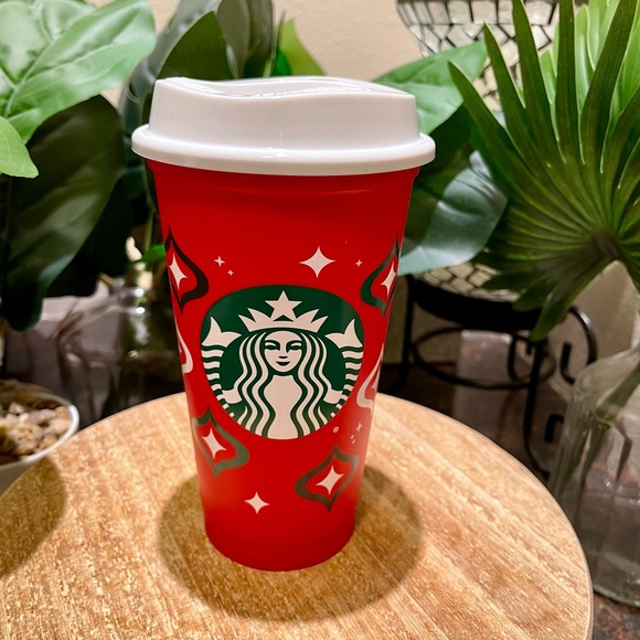 Starbucks Reusable Holiday Cup New - Picture 3 of 10